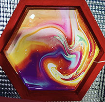 acrylic pour art